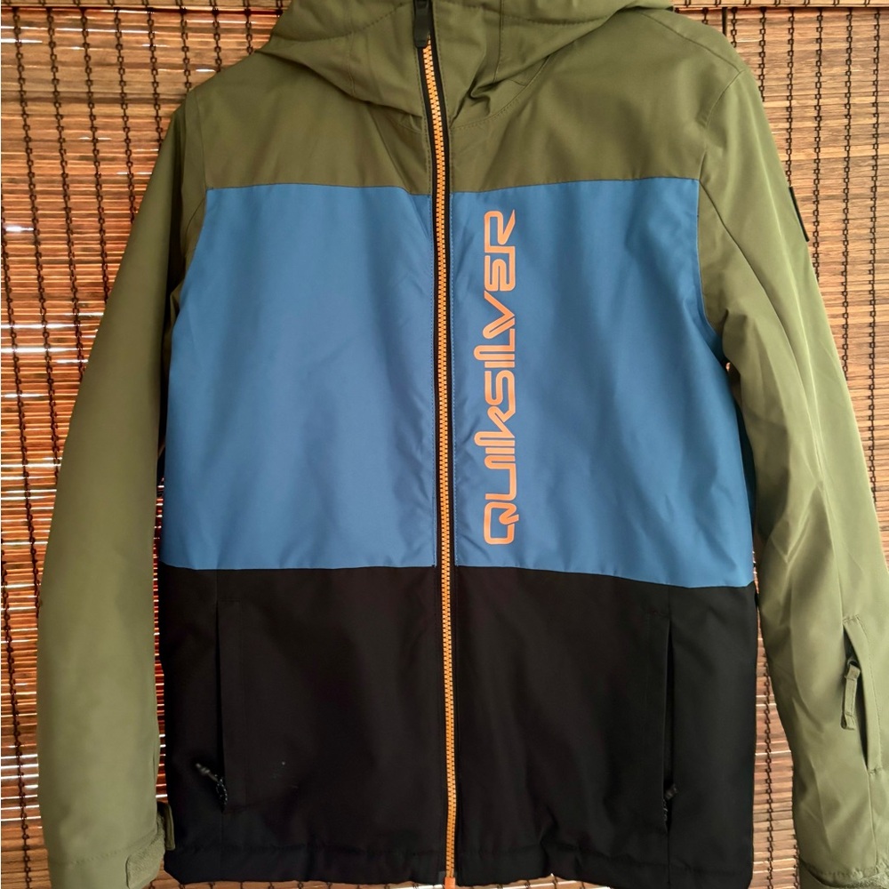 Quiksilver Boys size L (14) Insulated Snowboarding Jacket